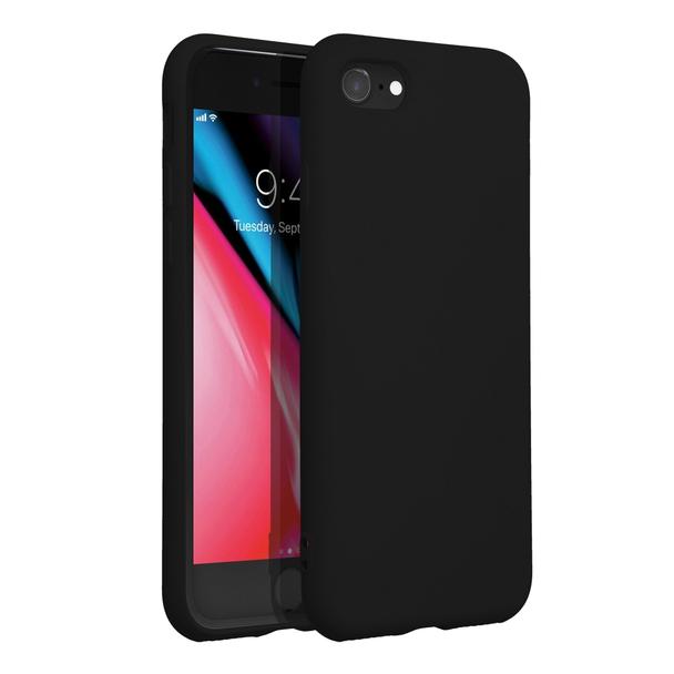Futerał do iPhone 8 Silicone czarny