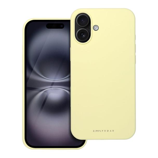 ROAR futerał CLOUD SKIN do IPHONE 16 Plus Jasnożółty