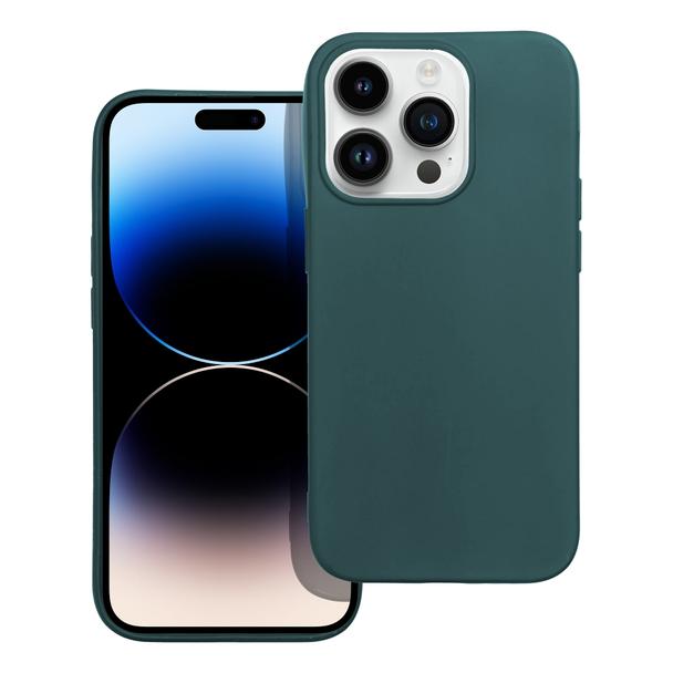 Futerał do iPhone 14 PRO Matt ciemnozielony