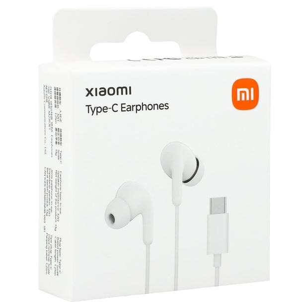 Słuchawki przewodowe douszne USB C Xiaomi M2413E1 białe