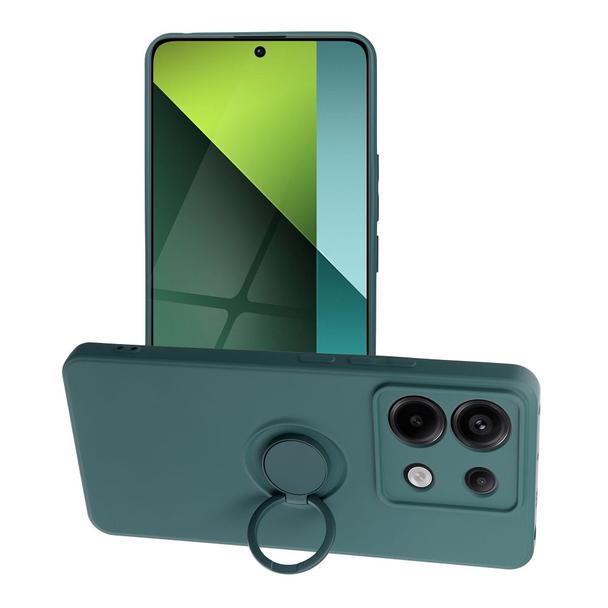 Futerał do Xiaomi Redmi NOTE 13 PRO 5G Silicone Ring zielony