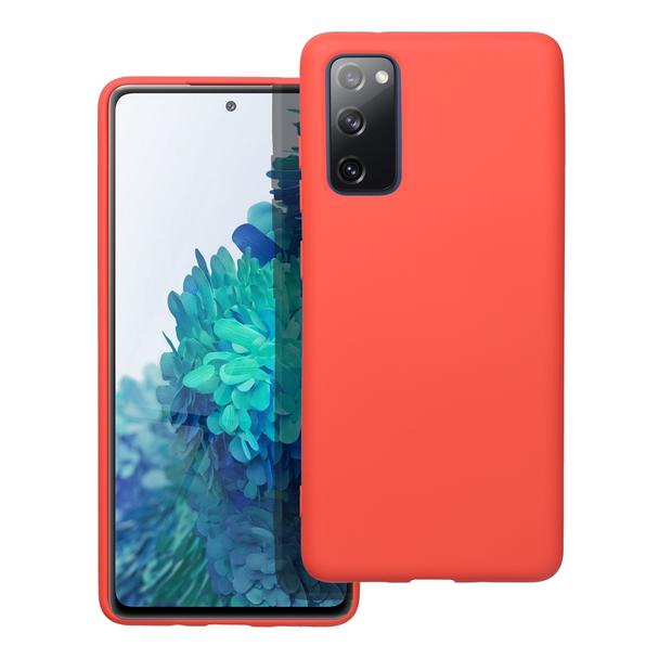 Futerał do Samsung S20 FE / S20 FE 5G Silicone brzoskwiniowy
