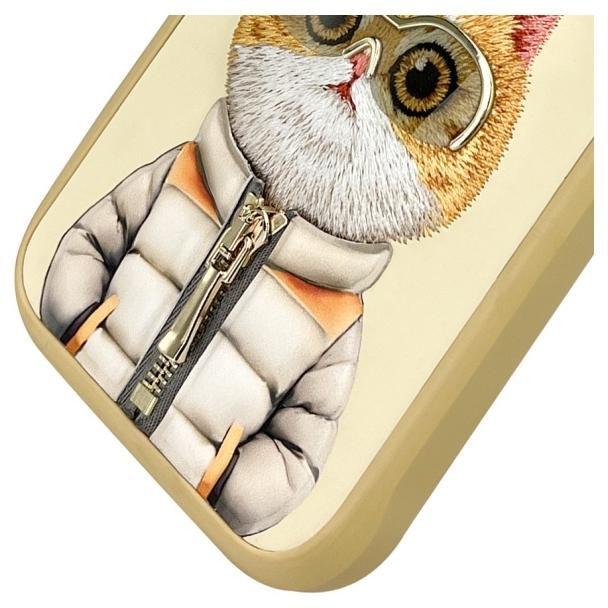 NIMMY futerał COOL&CUTE 2.0 Cat do IPHONE 16 Pro Max khaki
