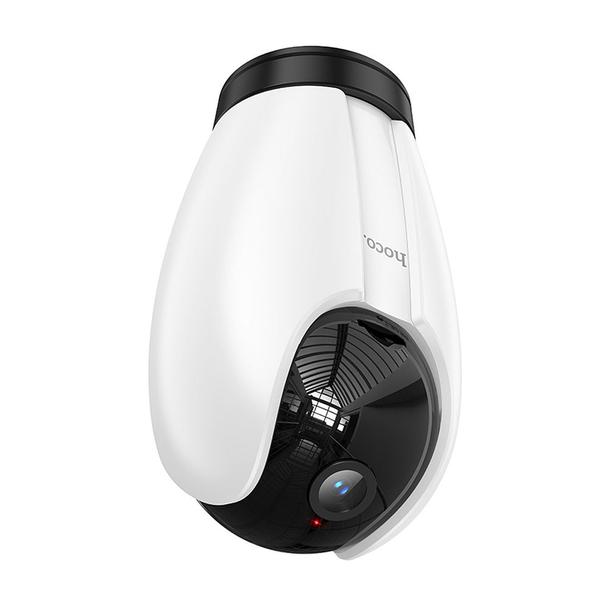 Kamera wewnętrzna Hoco 3MP Full HD Wi-Fi D6 biała