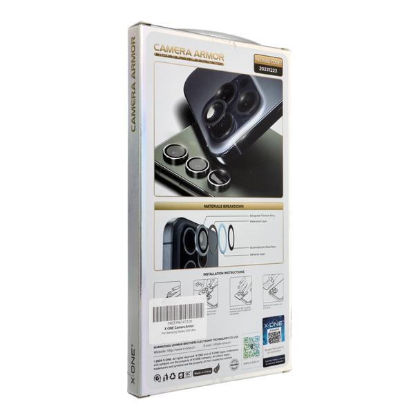 Szkło szafirowe na obiektyw aparatu do Samsung S25 ULTRA X-One Camera Armor