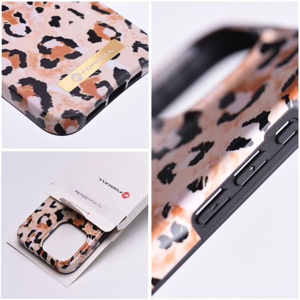 Etui na iPhone 15 Forcell F-Protect Mirage zgodny z MagSafe wild panther