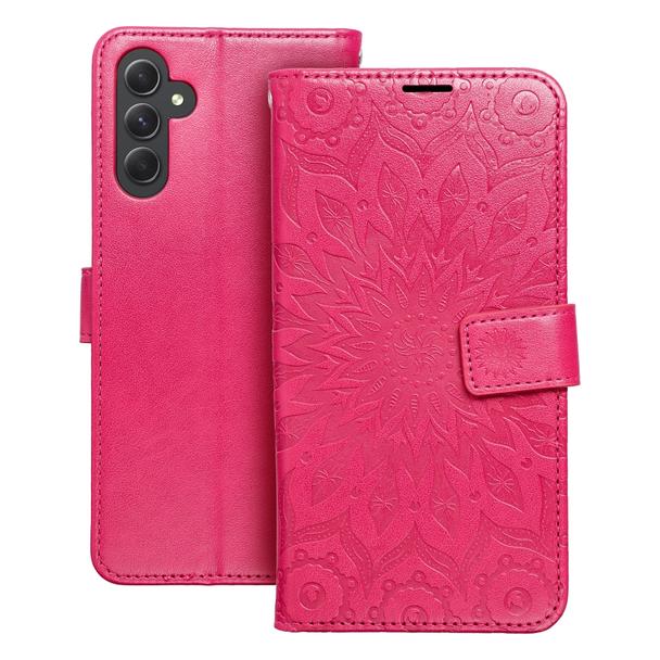Etui z klapką na Samsung A34 5G Mezzo Book mandala magenta