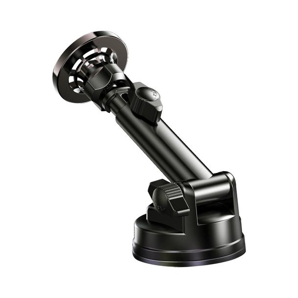 Uchwyt na telefon do samochodu magnetyczny zgodny z MagSafe Forcell F-Grip PrecisionX do szyby / deski / kratki czarny