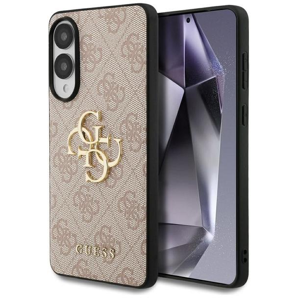 GUESS futerał do SAMSUNG S25 Edge GUHCS25E4GMGPI (4G PU Big Logo) różowy