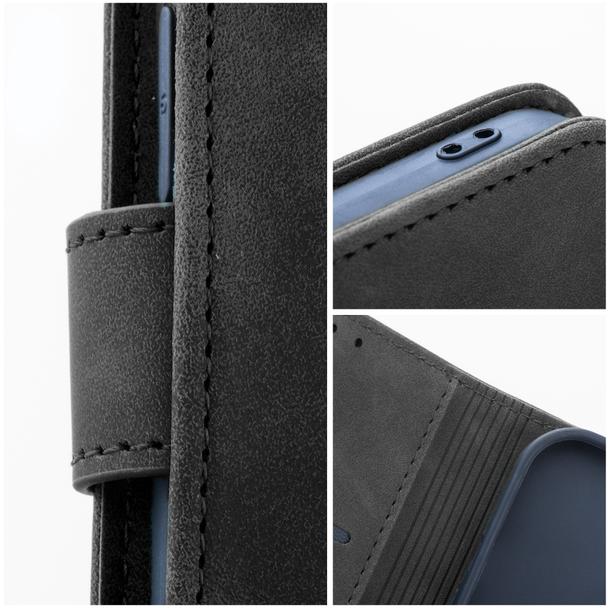 Etui z klapką na iPhone 17 AIR Tender Book czarne