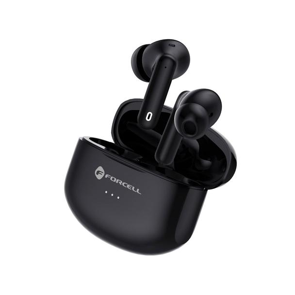 Słuchawki bezprzewodowe douszne Forcell F-Audio Clear Sound TWS czarne