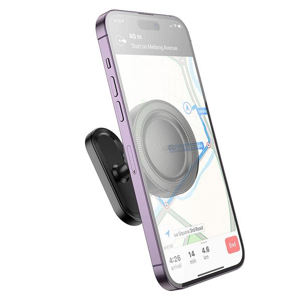 Uchwyt na telefon do samochodu / domu magnetyczny Hoco H58 czarny