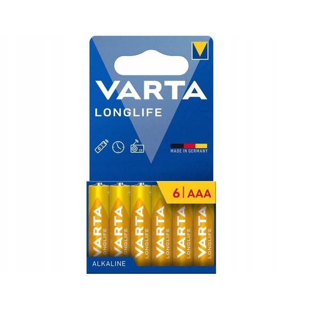 VARTA bateria alkaliczna R3 (AAA) Longlife 6 szt