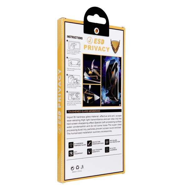Szkło Hartowane 6D do Samsung S26 ULTRA OG Premium Privacy Glass (działający czytnik) czarne
