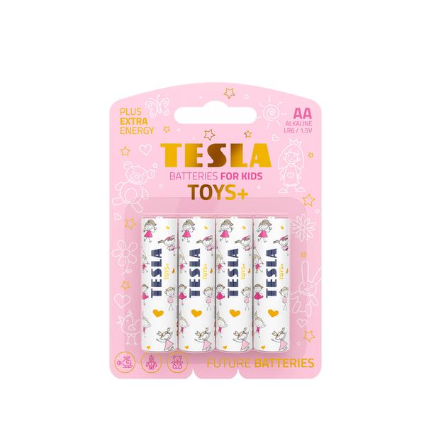 TESLA bateria alkaliczna R6 (AA) TOYS+ GIRL [4x120] 4 szt