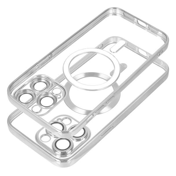 Etui na Samsung S26 FE Electro Mag Cover zgodne z MagSafe srebrne