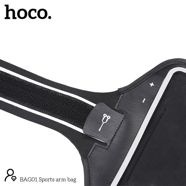 Etui na telefon do biegania Hoco do 7" BAG01 czarne