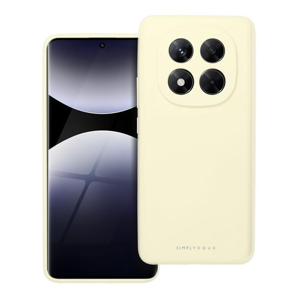 ROAR futerał CLOUD SKIN do XIAOMI Redmi Note 14 Pro 5G Jasnożółty