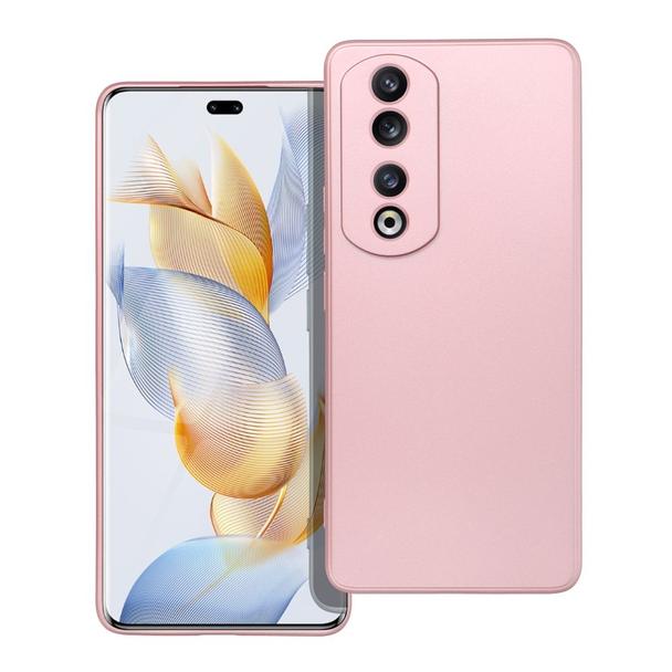 Futerał do Honor 90 PRO 5G Metallic różowy