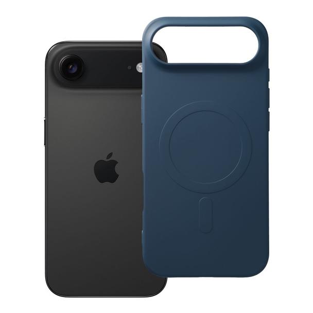 Futerał do iPhone 17 AIR Silicone Mag Cover zgodny z MagSafe (big hole) niebieski