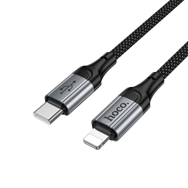 Kabel USB C do Lightning Hoco PD 27W 1,5 m X121 czarny