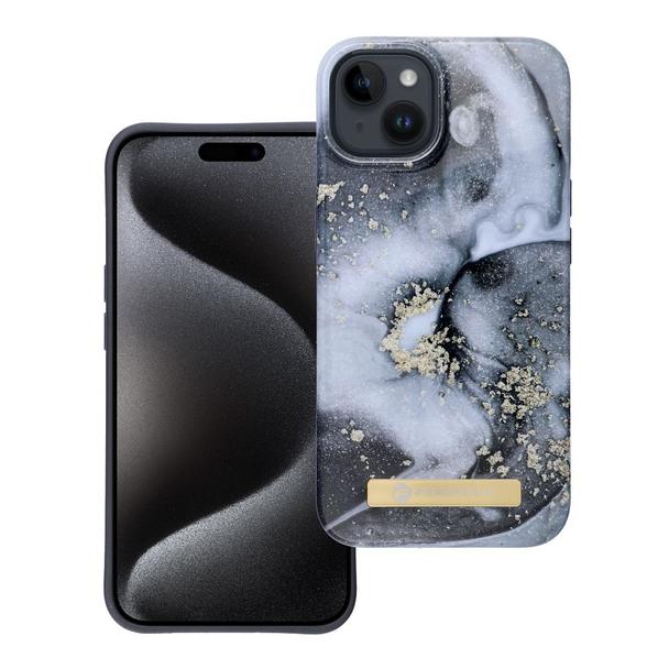 Etui na iPhone 14 Forcell F-Protect Mirage zgodny z MagSafe marble mist