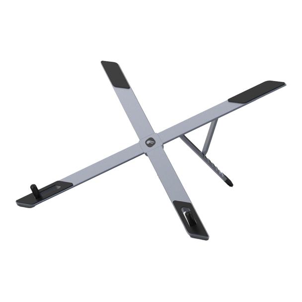 Uchwyt na laptop / tablet biurkowy składany Forcell F-Grip Fold Stand X Pro szary