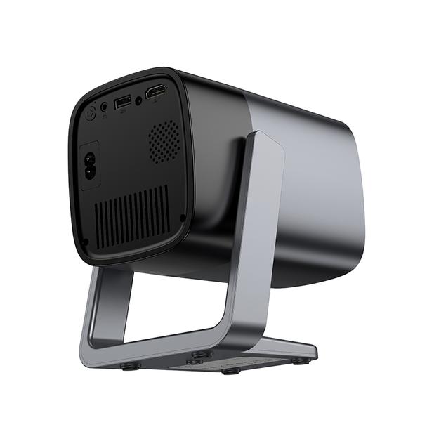 Projektor Full HD Hoco z systemem Android Wi-Fi Bluetooth 1080P DT7 metaliczny szary