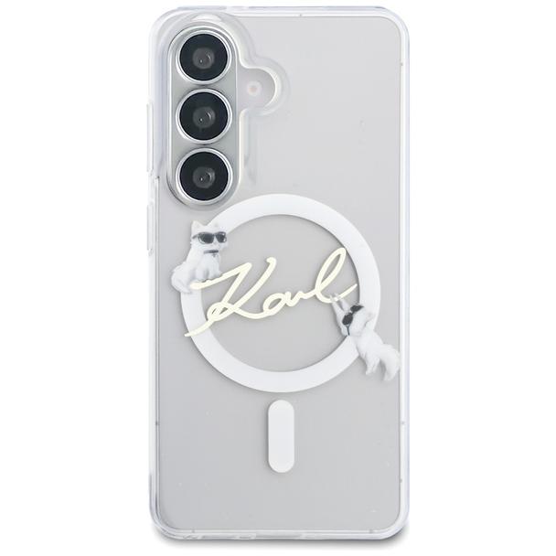 KARL LAGERFELD futerał do SAMSUNG S26 KLHMS26S5HKSCAH (Magnetic IML KC Script) transparentny