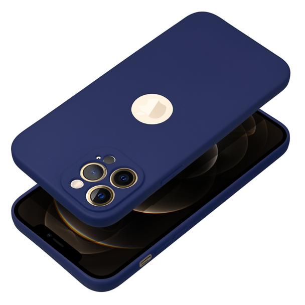 Etui na iPhone 18 Pro / 17 Pro Soft ciemnoniebieskie