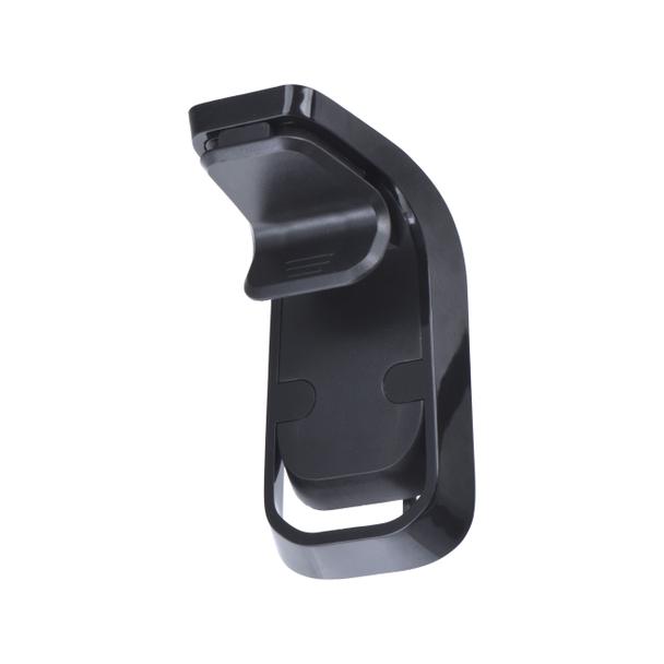 Uchwyt na telefon do samochodu uniwersalny Forcell F-Grip Carbon B060 do kratki czarny