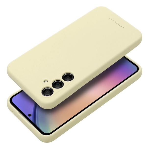 ROAR futerał CLOUD SKIN do SAMSUNG A54 5G Jasnożółty