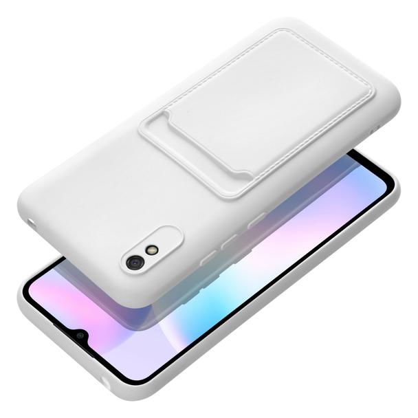 Futerał CARD CASE do XIAOMI Redmi 9A / 9AT biały