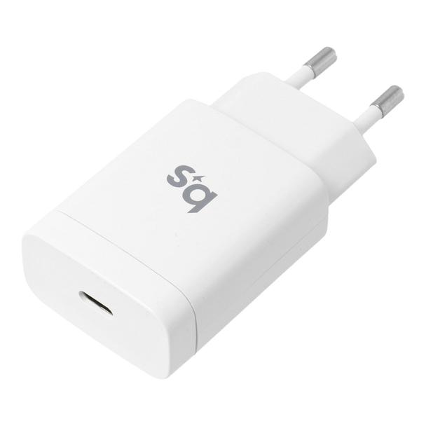 Ładowarka sieciowa do telefonu Blue Star USB C QC3.0 PD 3A 18W + kabel USB C do Lightning TFK-TC-1099C biała