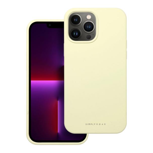 ROAR futerał CLOUD SKIN do IPHONE 13 Pro Max Jasnożółty