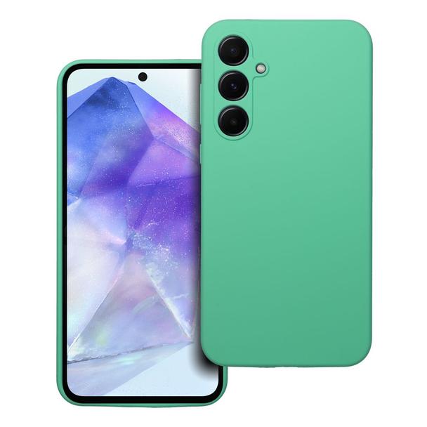 Futerał do Samsung A55 5G Silicone 2mm miętowy
