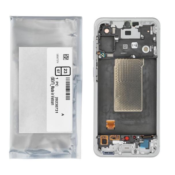 ServicePack Wyświetlacz LCD do SAMSUNG A56 5G A566B Gray GH82-36829B
