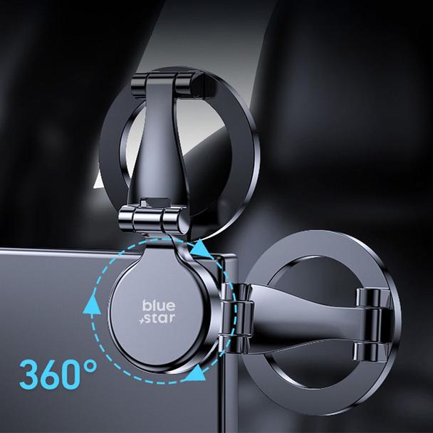 Uchwyt na telefon do samochodu magnetyczny Blue Star Easy View kompatybilny z MagSafe czarny