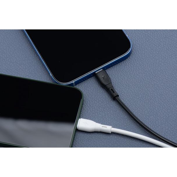 Kabel USB C do USB C Blue Star 3A 60W ECO 1 m PJ73-13-3 czarny