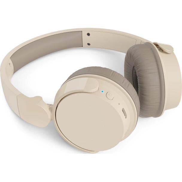 Słuchawki bezprzewodowe nauszne Philips TAH3209BG/00 beżowe
