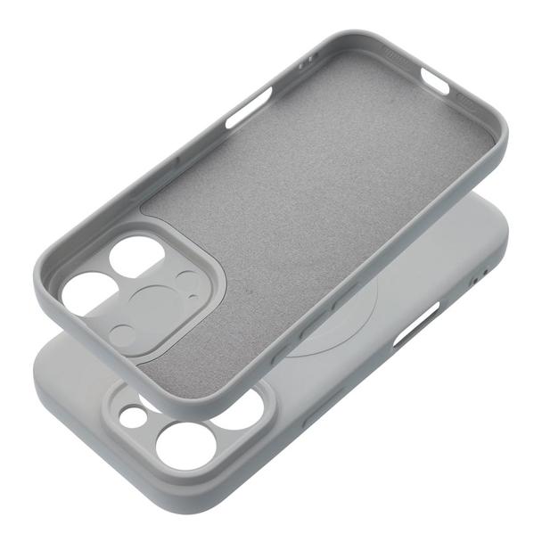 Futerał do iPhone 16 PRO Silicone Mag Cover zgodny z MagSafe tytanowy