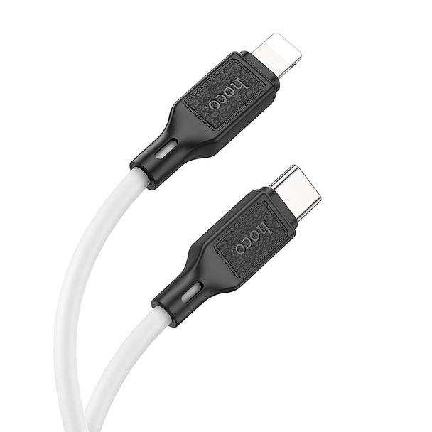 Kabel USB C do Lightning Hoco PD 20W 1 m X90 biały