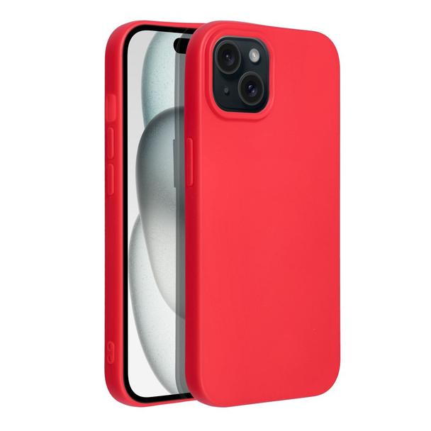 Futerał do iPhone 15 Soft czerwony
