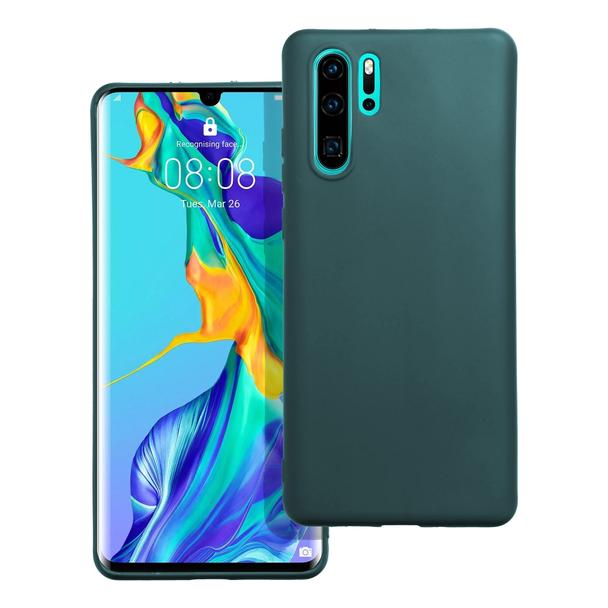Futerał do Huawei P30 PRO Matt ciemnozielony