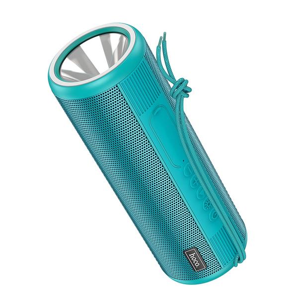Głośnik bluetooth z latarką 2 x 15W 2h Hoco HC11 peacock niebieski