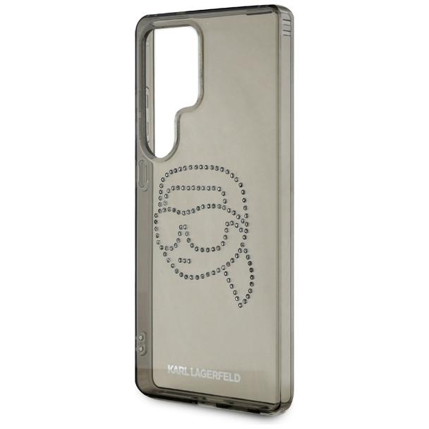 KARL LAGERFELD futerał do SAMSUNG S25 Ultra KLHCS25LHKHDCELK (IML Rhinestones K Head) czarny