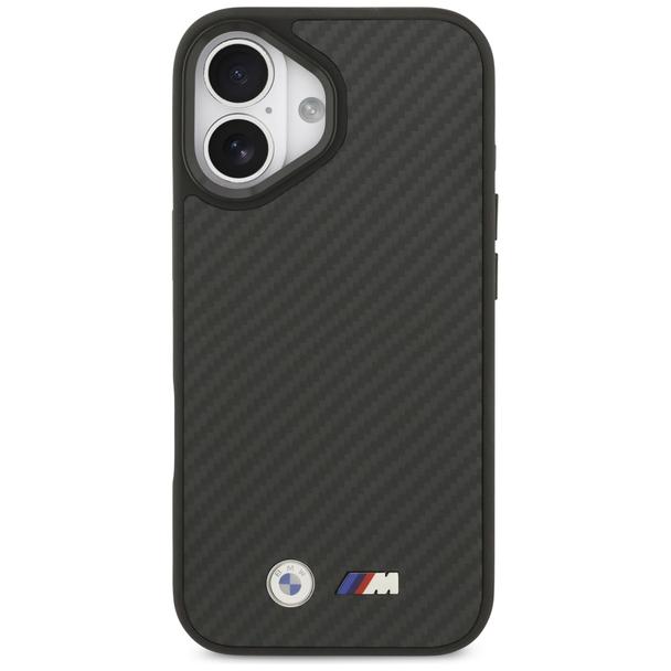 BMW futerał do IPHONE 17 kompatybilny z MagSafe BMHMP17S24CFMMK (Kevlar Matt) black