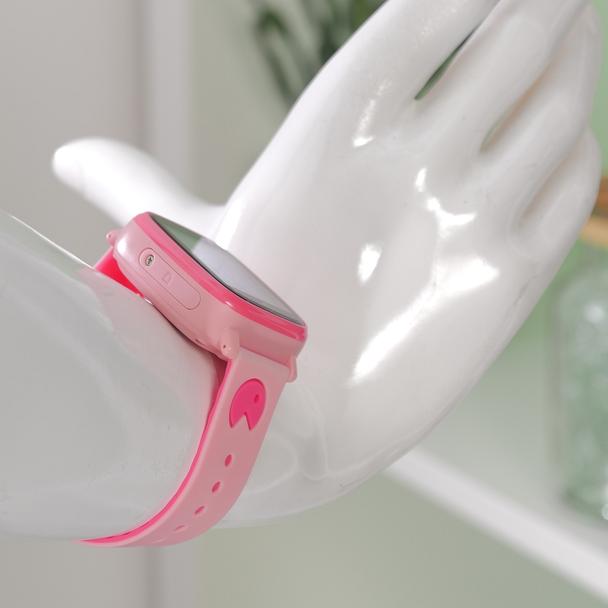 Smartwatch dla dzieci Hoco 1,44" 2G z funkcją rozmowy Y100 różowy