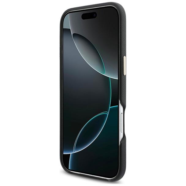 GUESS futerał do IPHONE 17 Air GUHCP17M5PS4RGGK (PU FW Resin Logo) czarny