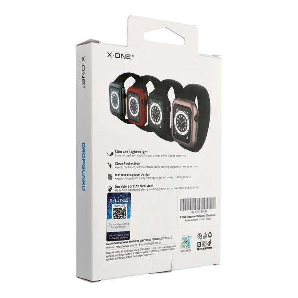 Futerał X-ONE Dropguard - do Apple Watch seria 10/11 42mm czarny